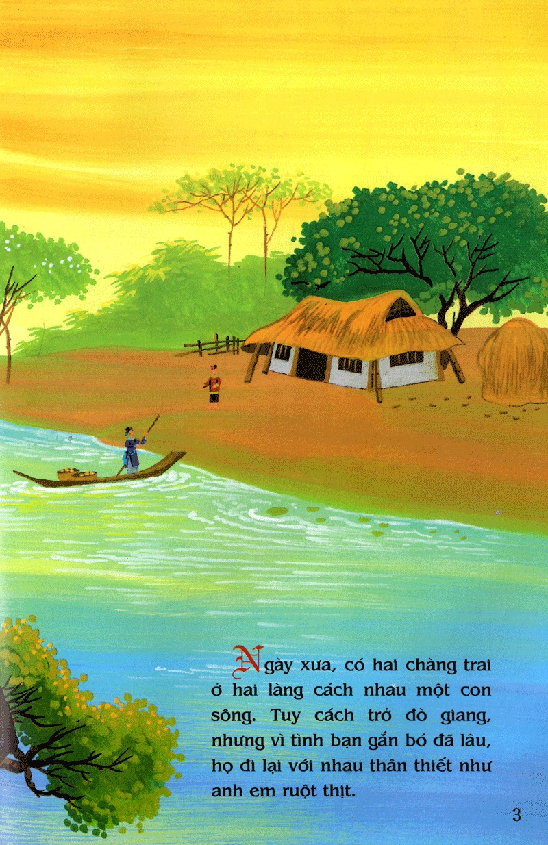 tranh truyện dân gian việt nam - sinh con rồi mới sinh cha (tái bản 2024) - Ảnh 4