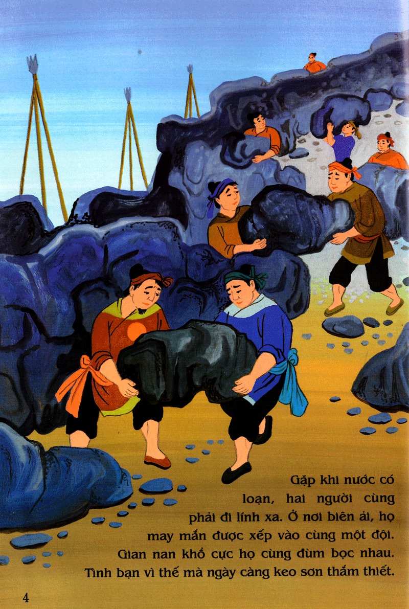 tranh truyện dân gian việt nam - sinh con rồi mới sinh cha (tái bản 2024) - Ảnh 5