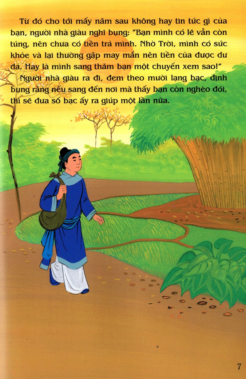 tranh truyện dân gian việt nam - sinh con rồi mới sinh cha (tái bản 2024) - Ảnh 8