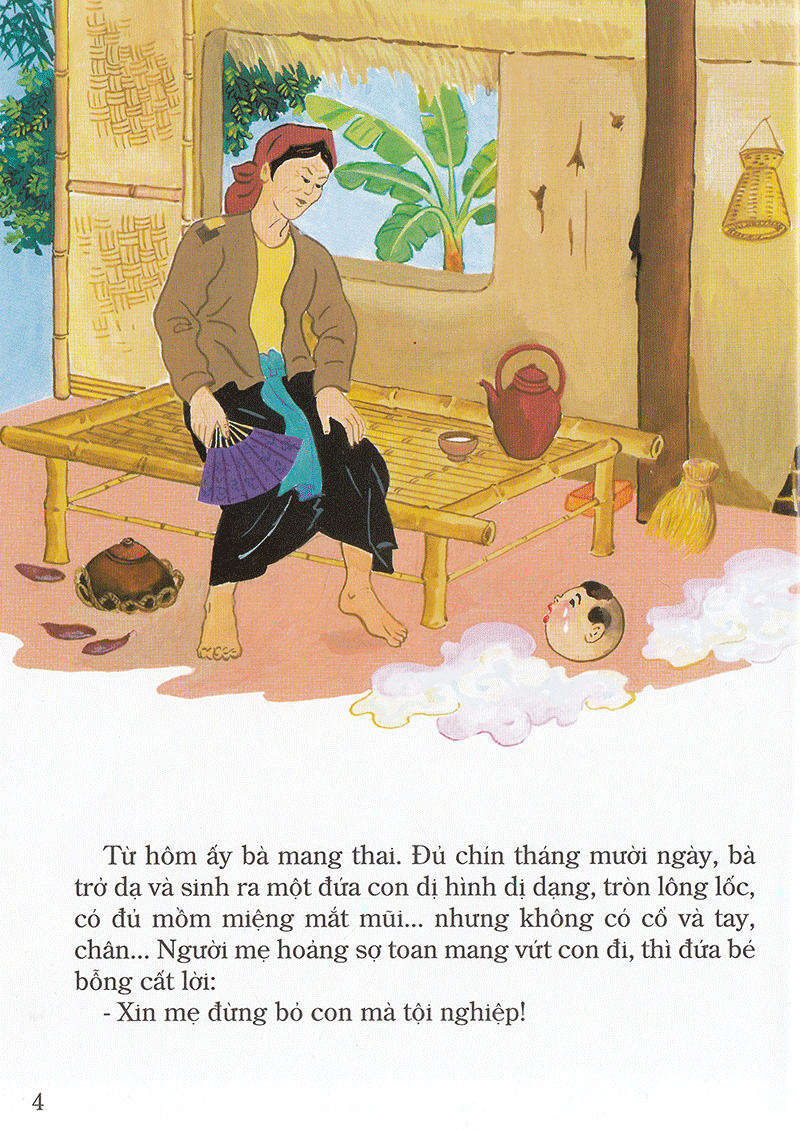 tranh truyện dân gian việt nam - sọ dừa (tái bản 2023) - Ảnh 4