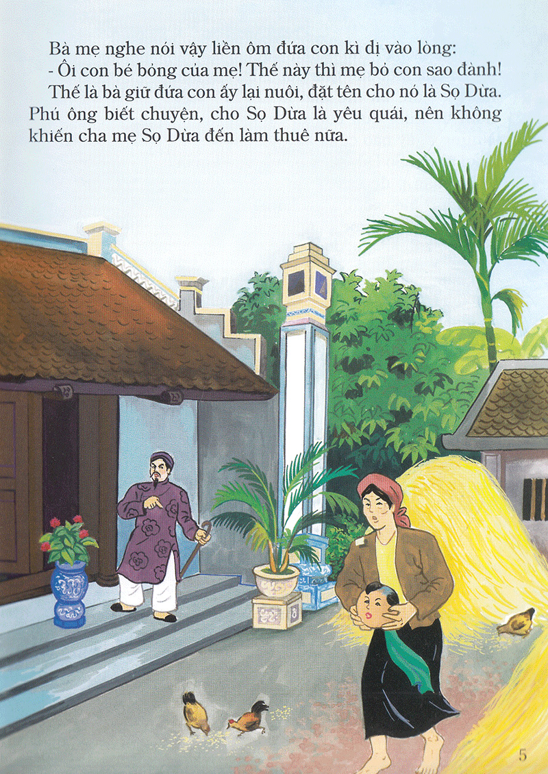 tranh truyện dân gian việt nam - sọ dừa (tái bản 2023) - Ảnh 5