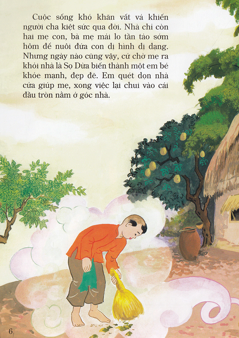 tranh truyện dân gian việt nam - sọ dừa (tái bản 2023) - Ảnh 6