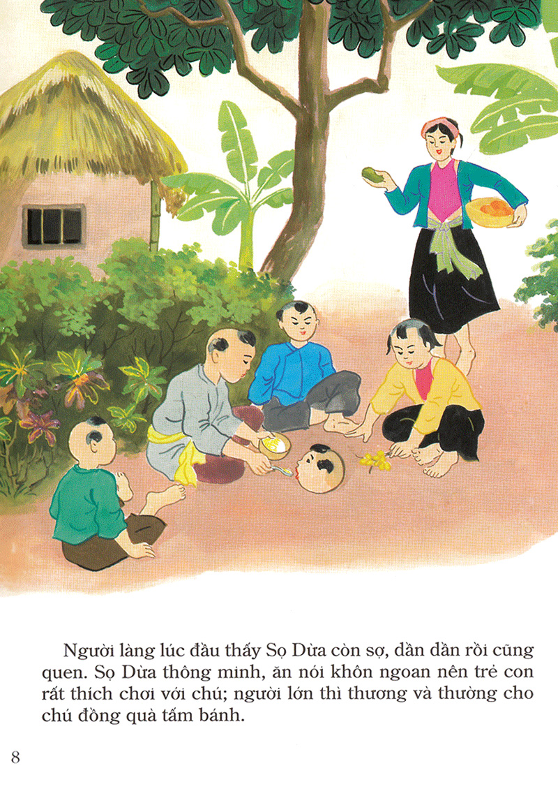 tranh truyện dân gian việt nam - sọ dừa (tái bản 2023) - Ảnh 8