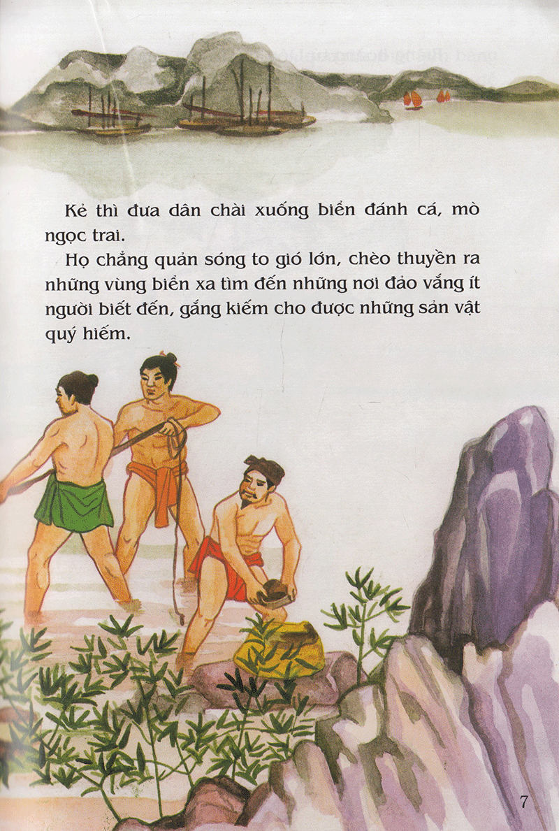 tranh truyện dân gian việt nam - sự tích bánh chưng bánh dày (tái bản 2023) - Ảnh 7