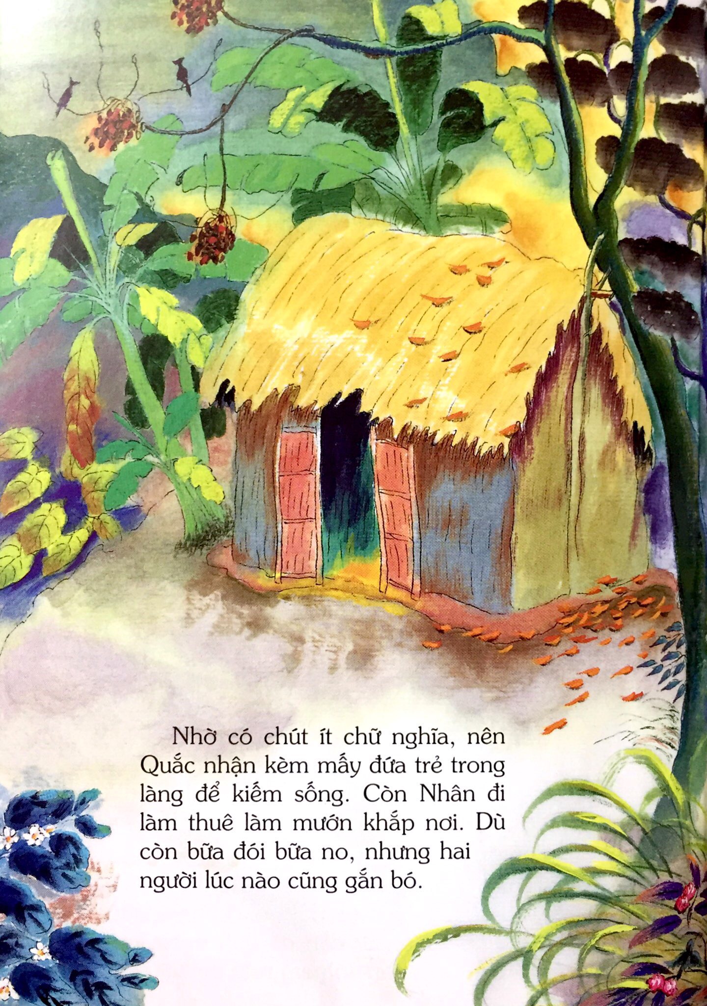 tranh truyện dân gian việt nam - sự tích chim cuốc (tái bản 2023) - Ảnh 3