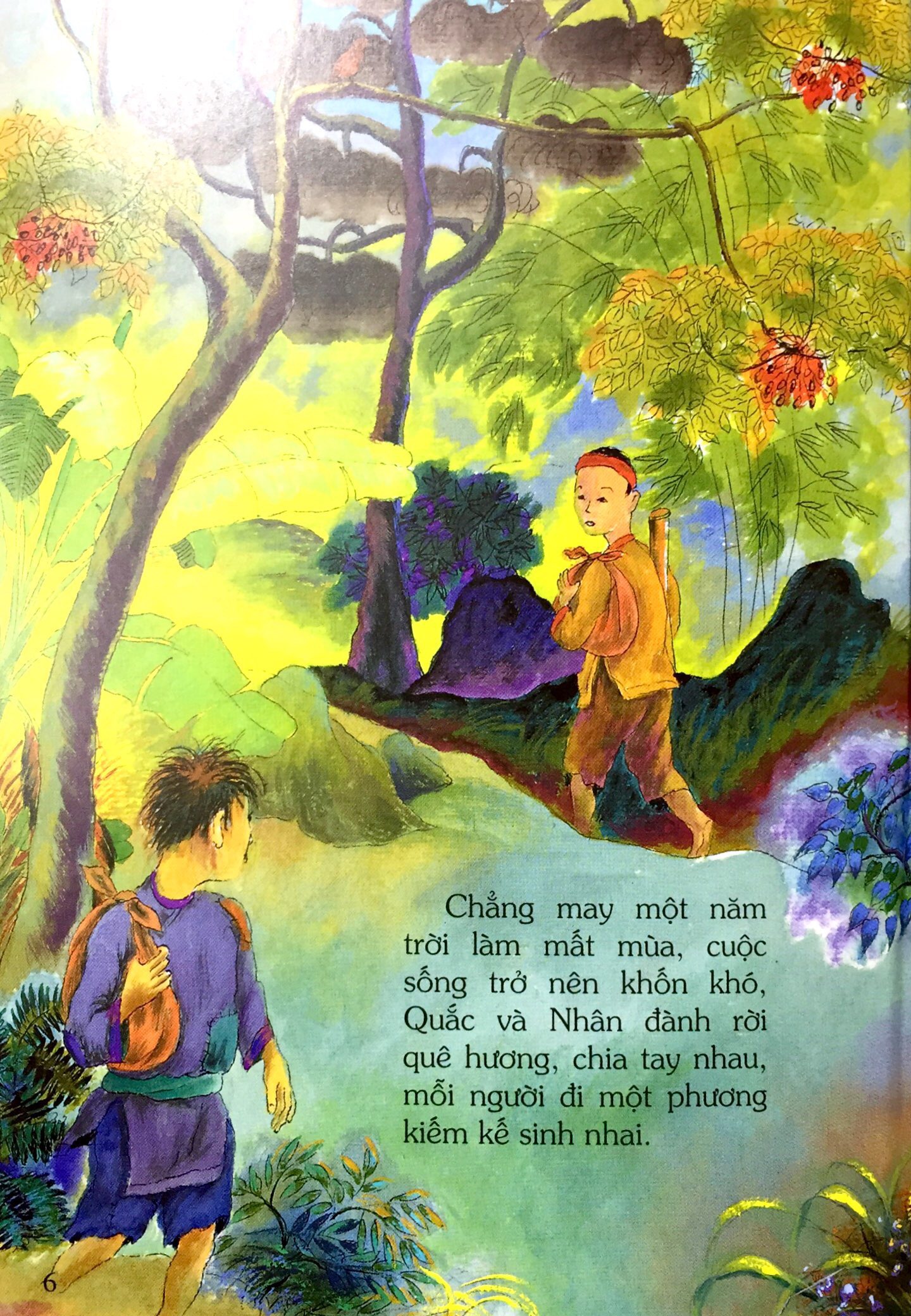 tranh truyện dân gian việt nam - sự tích chim cuốc (tái bản 2023) - Ảnh 4