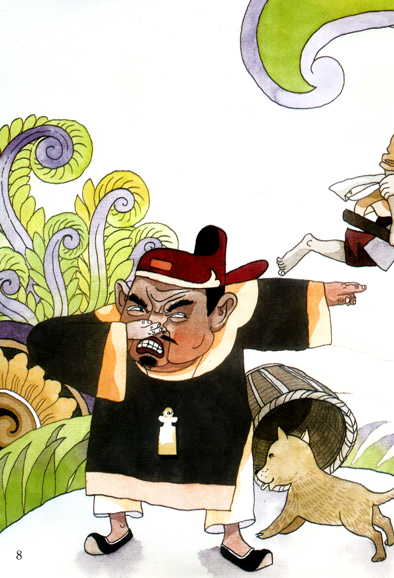 tranh truyện dân gian việt nam - sự tích chú cuội cung trăng (tái bản 2023) - Ảnh 8