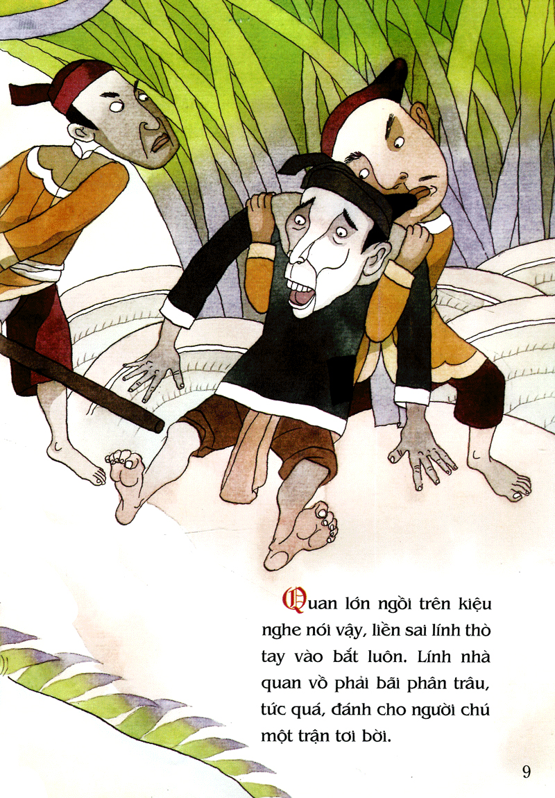 tranh truyện dân gian việt nam - sự tích chú cuội cung trăng (tái bản 2023) - Ảnh 9