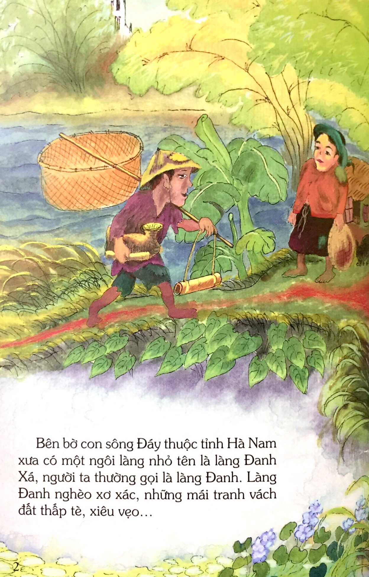 tranh truyện dân gian việt nam - sự tích chùa bà đanh (tái bản 2023) - Ảnh 2