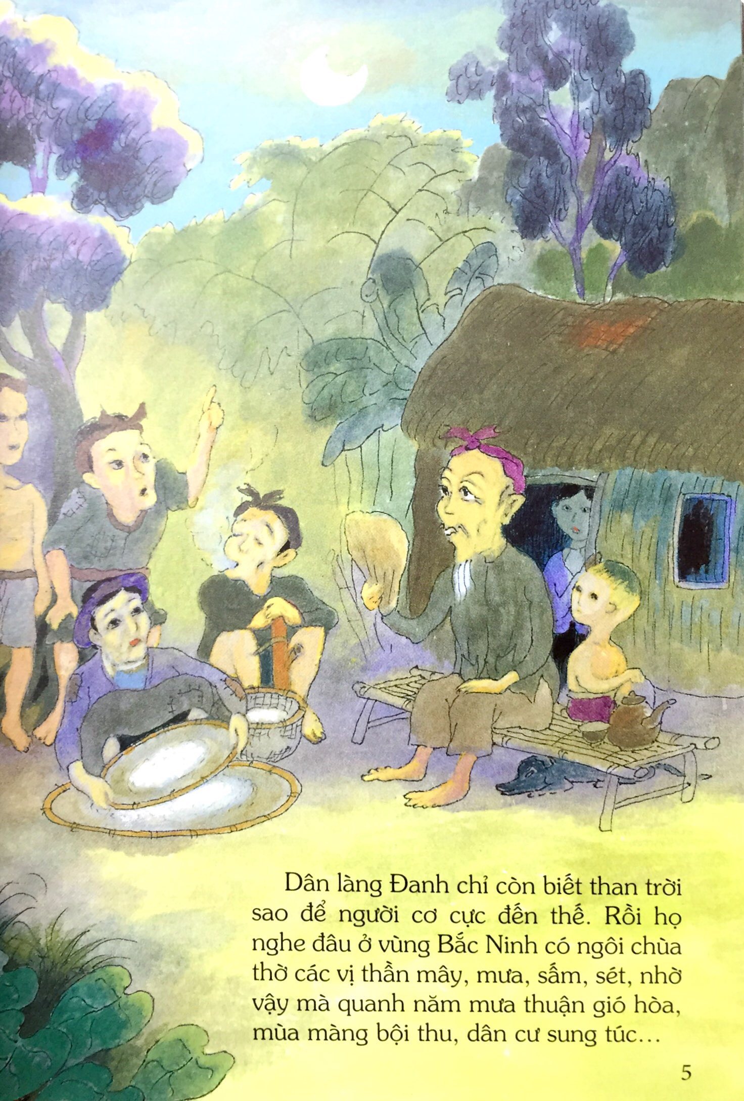 tranh truyện dân gian việt nam - sự tích chùa bà đanh (tái bản 2023) - Ảnh 4