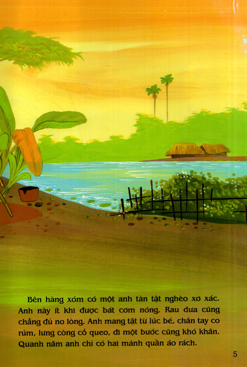 tranh truyện dân gian việt nam - sự tích con kền kền (tái bản 2024) - Ảnh 7