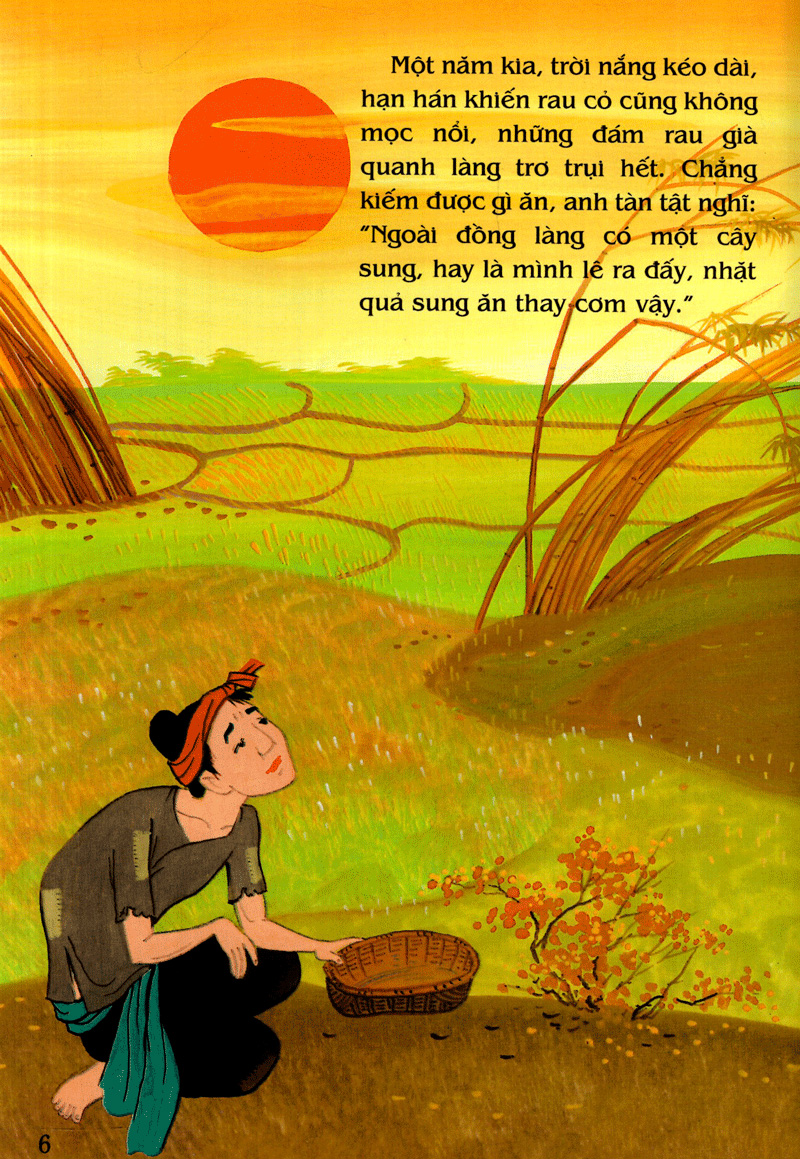 tranh truyện dân gian việt nam - sự tích con kền kền (tái bản 2024) - Ảnh 8