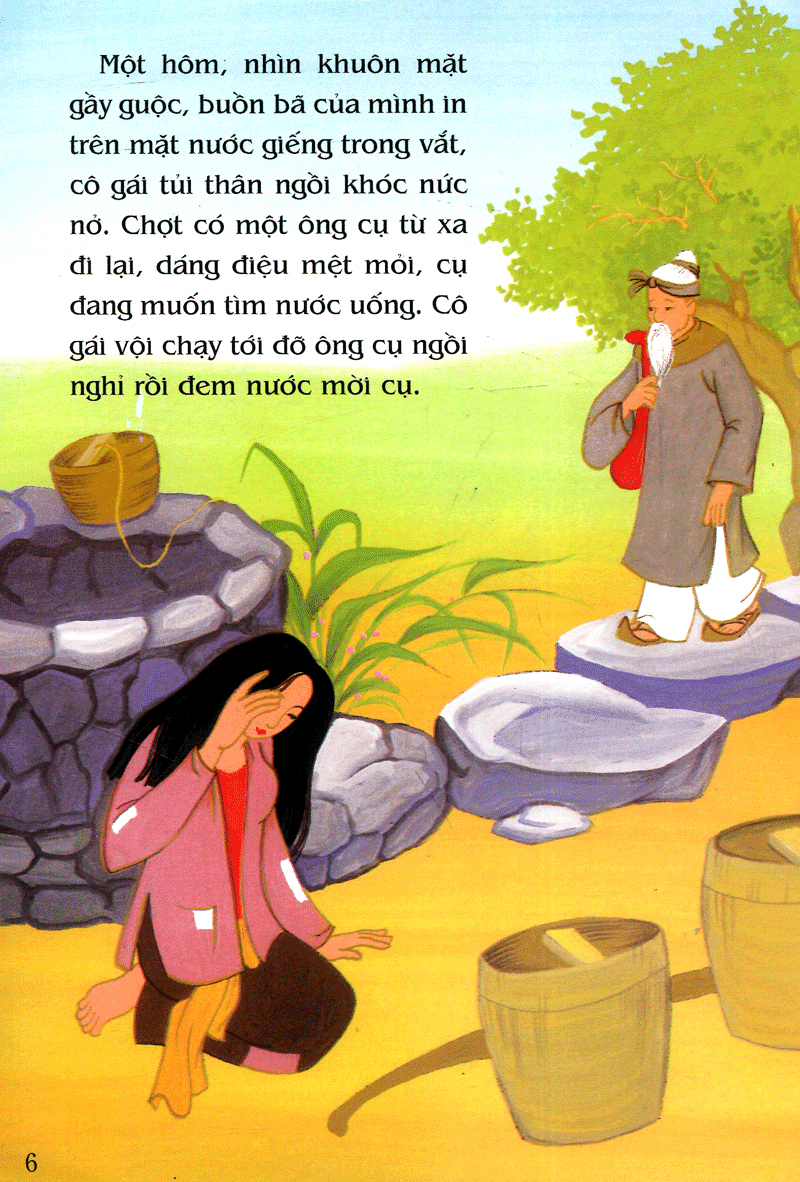 tranh truyện dân gian việt nam - sự tích con khỉ (tái bản 2023) - Ảnh 7