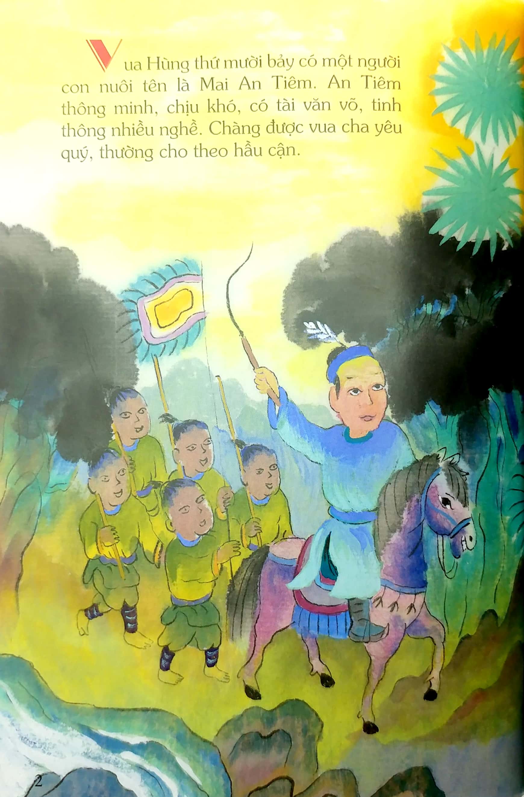 tranh truyện dân gian việt nam - sự tích dưa hấu (tái bản 2023) - Ảnh 3