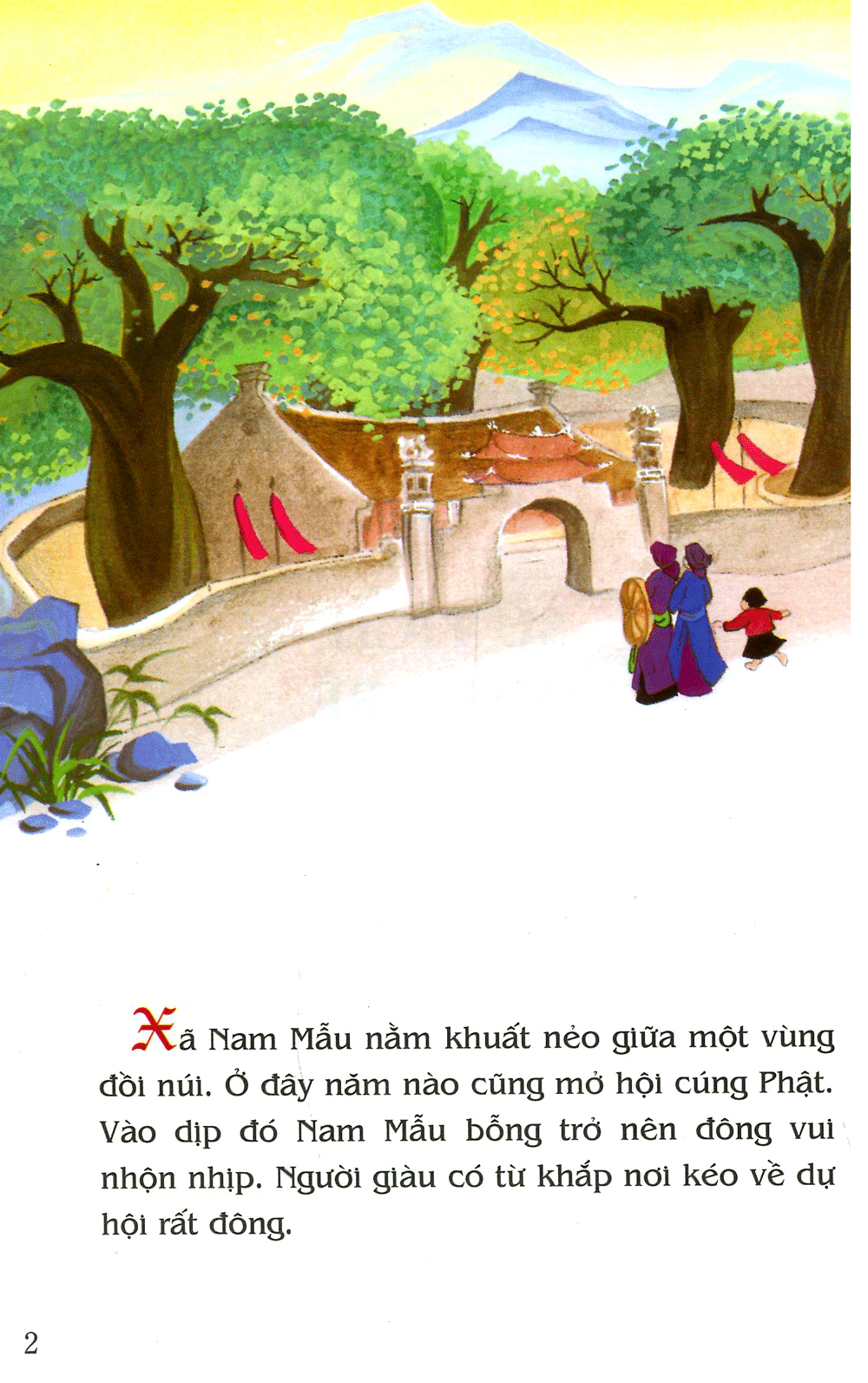 tranh truyện dân gian việt nam - sự tích hồ ba bể (tái bản 2023) - Ảnh 2