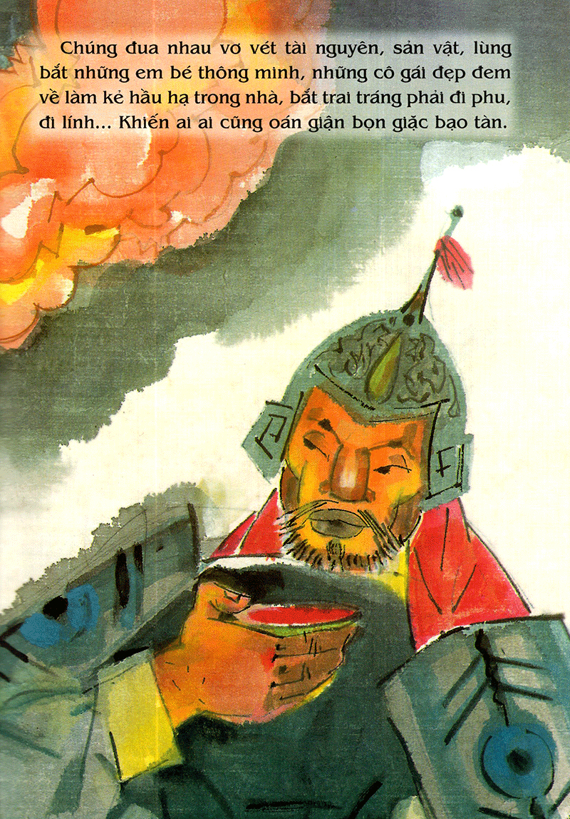 tranh truyện dân gian việt nam - sự tích hồ gươm (tái bản 2023) - Ảnh 3