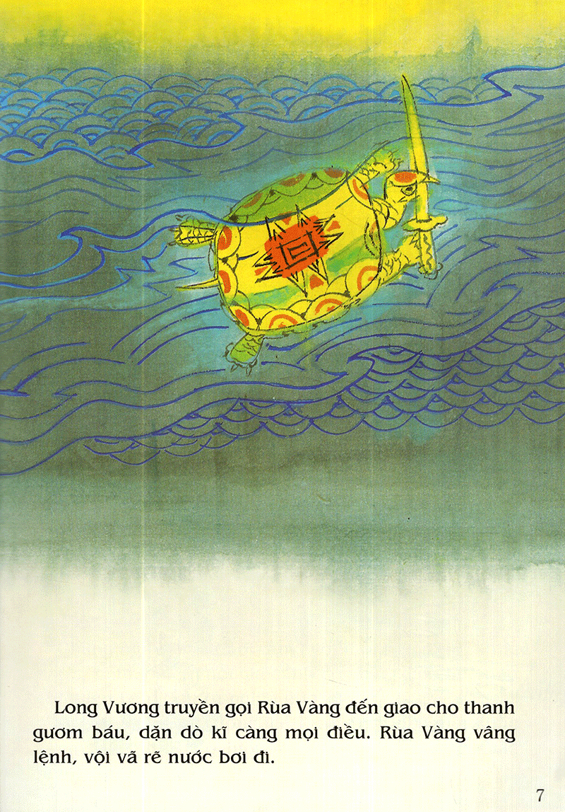 tranh truyện dân gian việt nam - sự tích hồ gươm (tái bản 2023) - Ảnh 7
