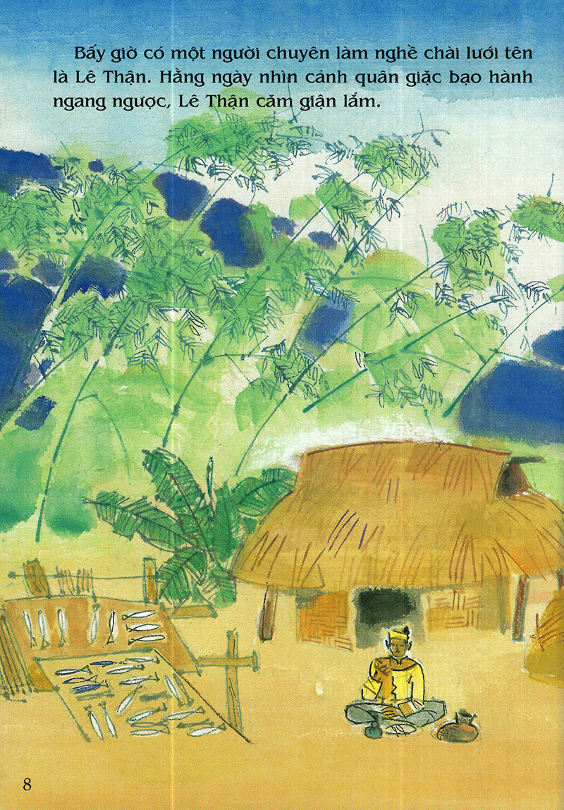 tranh truyện dân gian việt nam - sự tích hồ gươm (tái bản 2023) - Ảnh 8