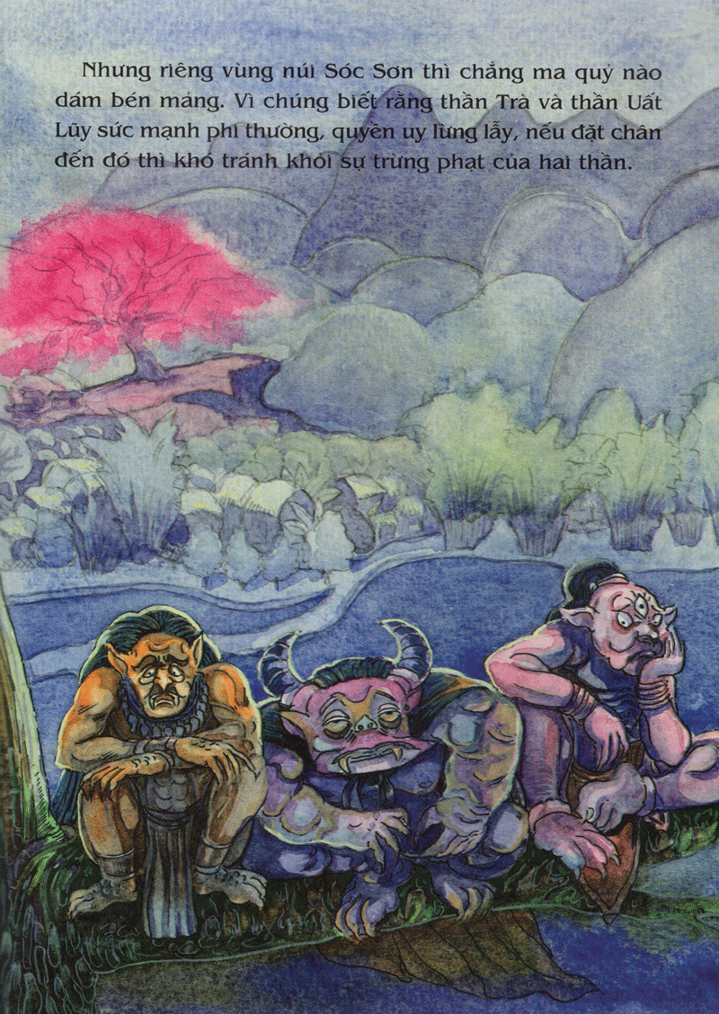 tranh truyện dân gian việt nam - sự tích hoa đào, hoa mai (tái bản 2024) - Ảnh 6