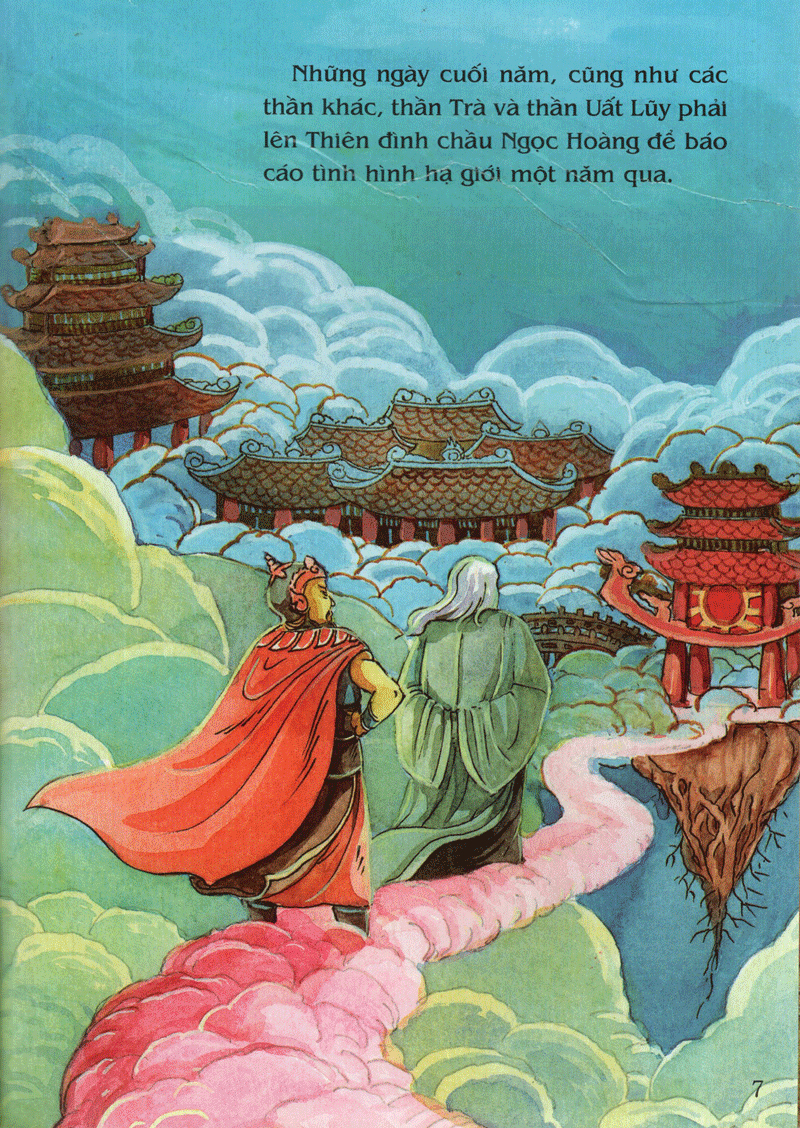 tranh truyện dân gian việt nam - sự tích hoa đào, hoa mai (tái bản 2024) - Ảnh 8