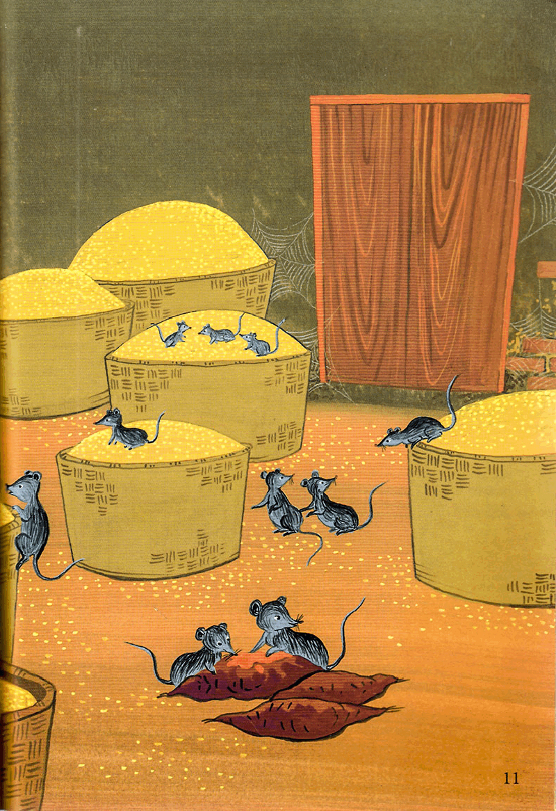 tranh truyện dân gian việt nam - sự tích mèo ghét chuột (tái bản 2023) - Ảnh 11