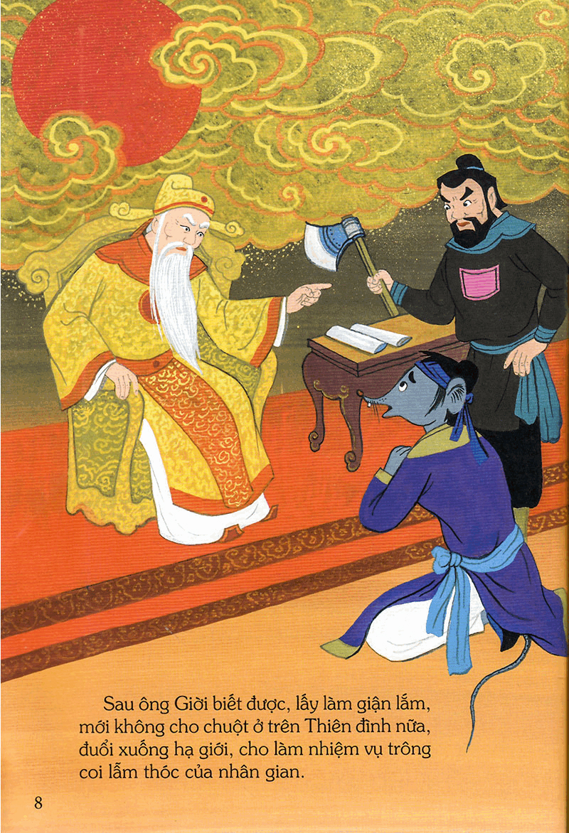 tranh truyện dân gian việt nam - sự tích mèo ghét chuột (tái bản 2023) - Ảnh 8