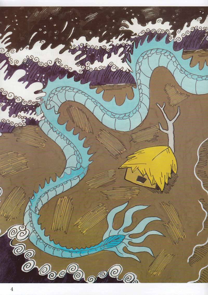 tranh truyện dân gian việt nam - sự tích núi ngũ hành (tái bản 2024) - Ảnh 5