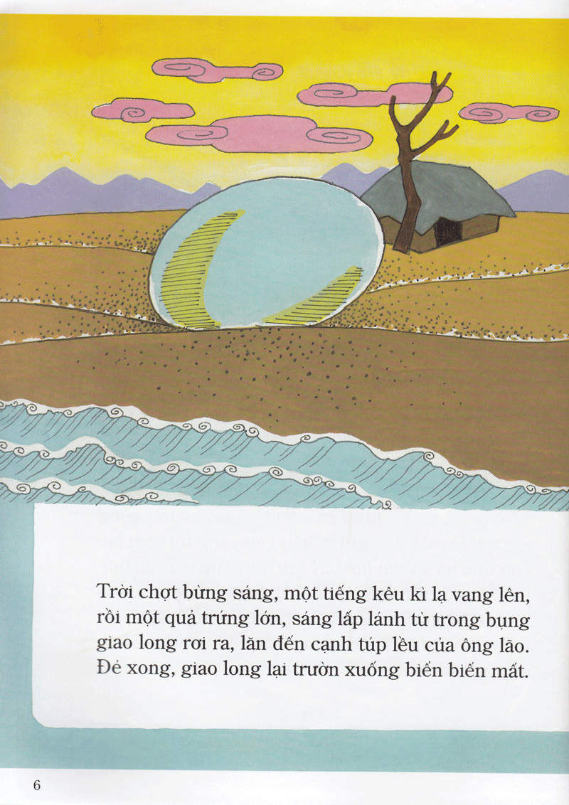 tranh truyện dân gian việt nam - sự tích núi ngũ hành (tái bản 2024) - Ảnh 7