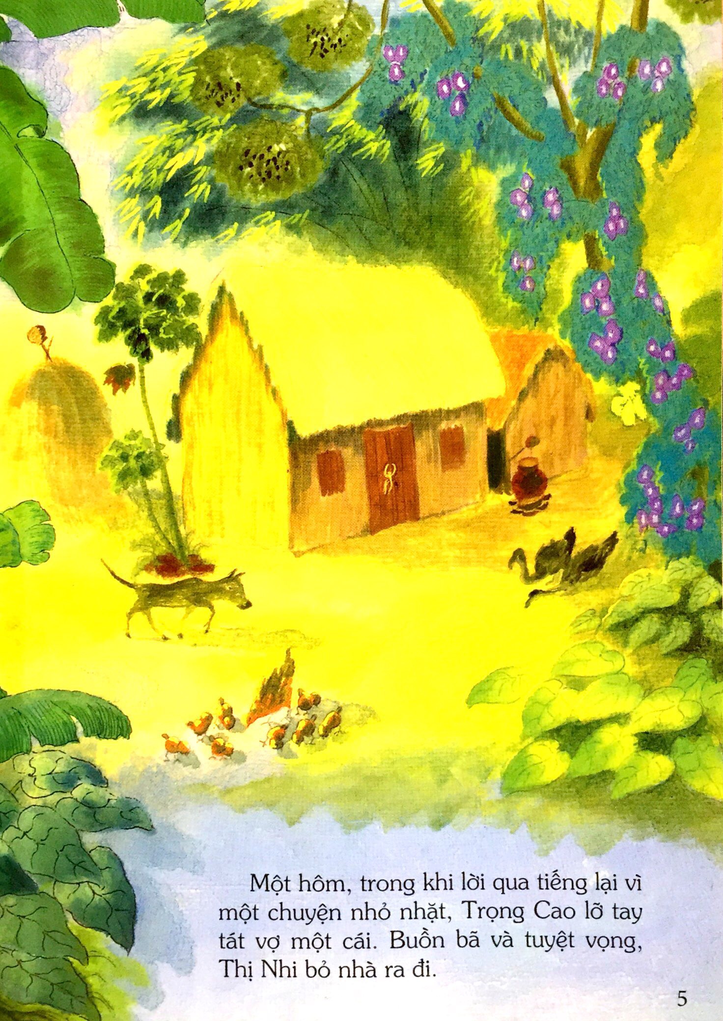 tranh truyện dân gian việt nam - sự tích ông công ông táo (tái bản 2023) - Ảnh 3