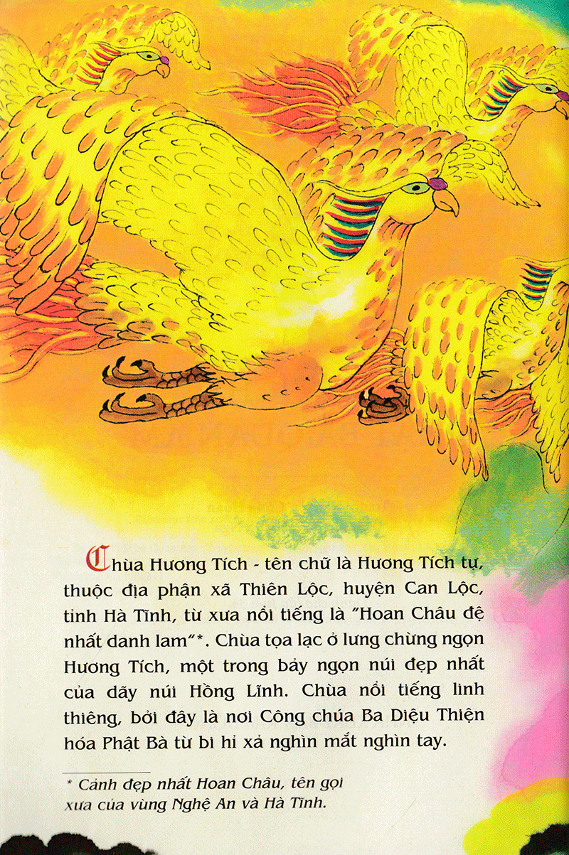 tranh truyện dân gian việt nam - sự tích phật bà quan âm (tái bản 2023) - Ảnh 2