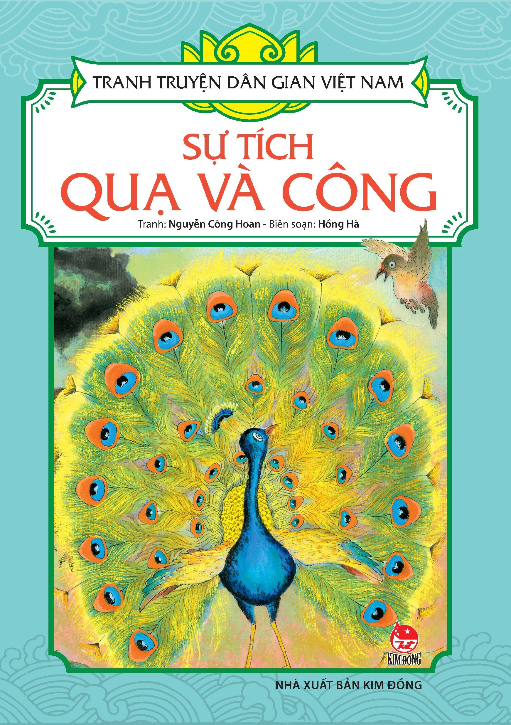 tranh truyện dân gian việt nam - sự tích quạ và công (tái bản 2024) - Ảnh 2