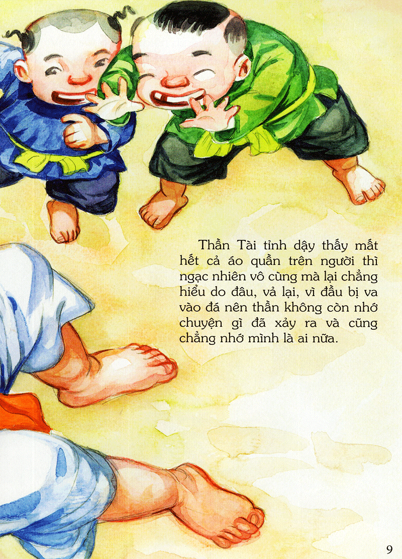 tranh truyện dân gian việt nam - sự tích thần tài (tái bản 2023) - Ảnh 10