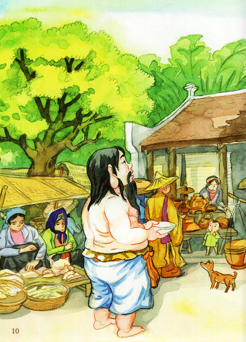 tranh truyện dân gian việt nam - sự tích thần tài (tái bản 2023) - Ảnh 11