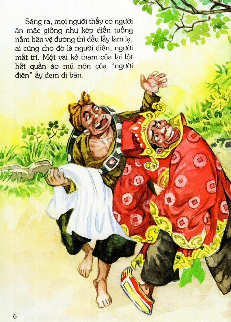 tranh truyện dân gian việt nam - sự tích thần tài (tái bản 2023) - Ảnh 7