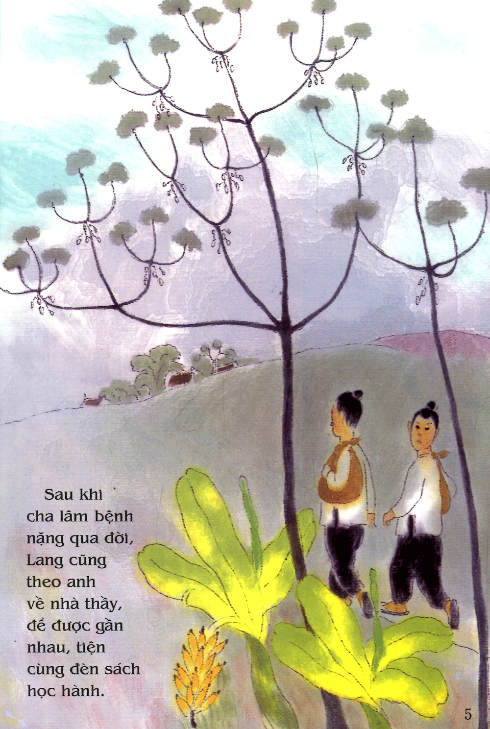 tranh truyện dân gian việt nam - sự tích trầu cau (tái bản 2023) - Ảnh 5