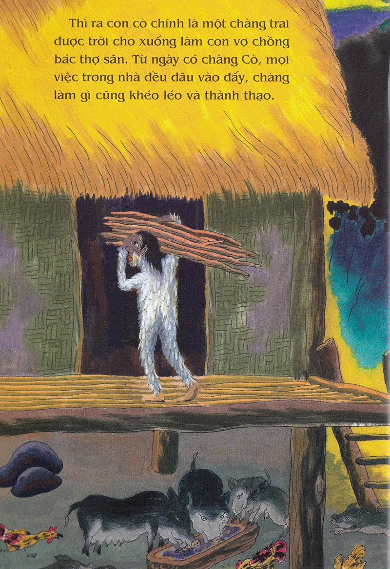 tranh truyện dân gian việt nam - tiếng sáo thần kì (tái bản 2024) - Ảnh 10