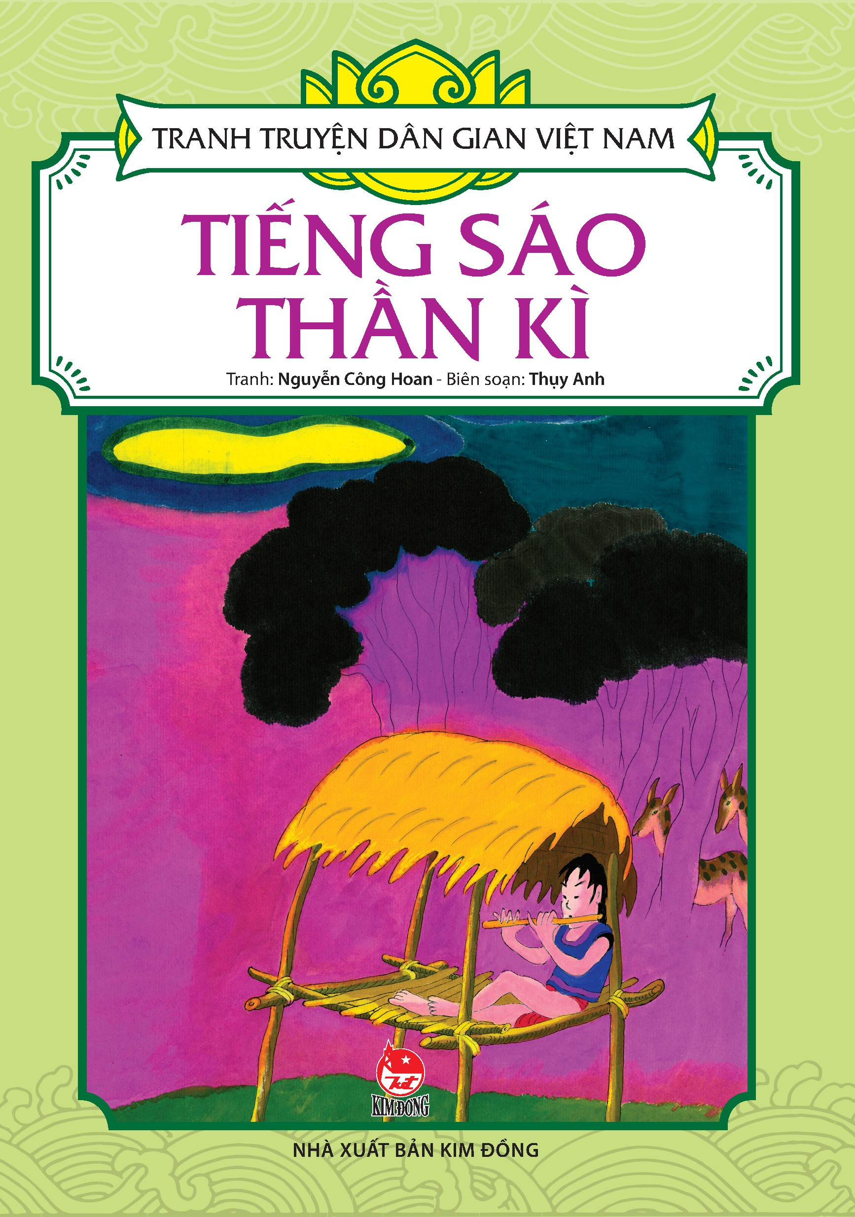 tranh truyện dân gian việt nam - tiếng sáo thần kì (tái bản 2024) - Ảnh 2