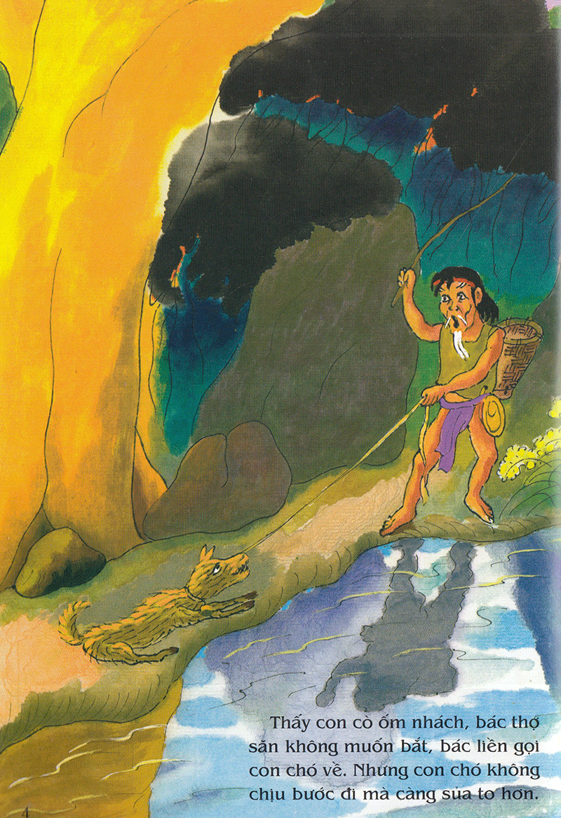 tranh truyện dân gian việt nam - tiếng sáo thần kì (tái bản 2024) - Ảnh 6