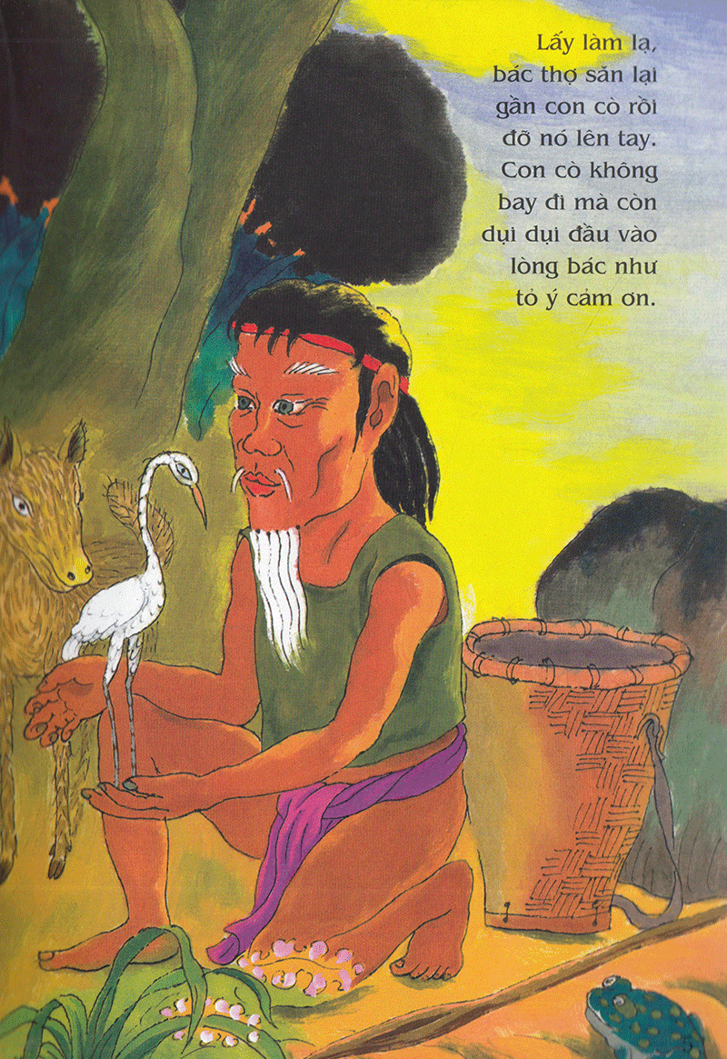 tranh truyện dân gian việt nam - tiếng sáo thần kì (tái bản 2024) - Ảnh 7