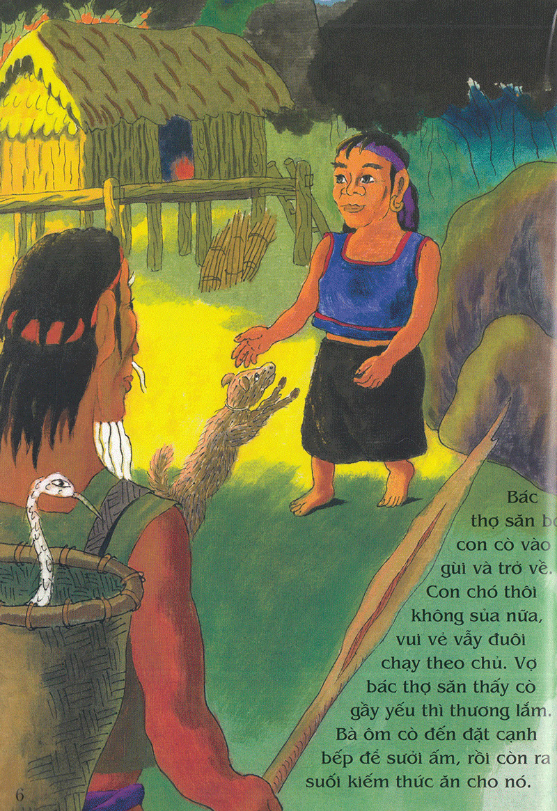 tranh truyện dân gian việt nam - tiếng sáo thần kì (tái bản 2024) - Ảnh 8