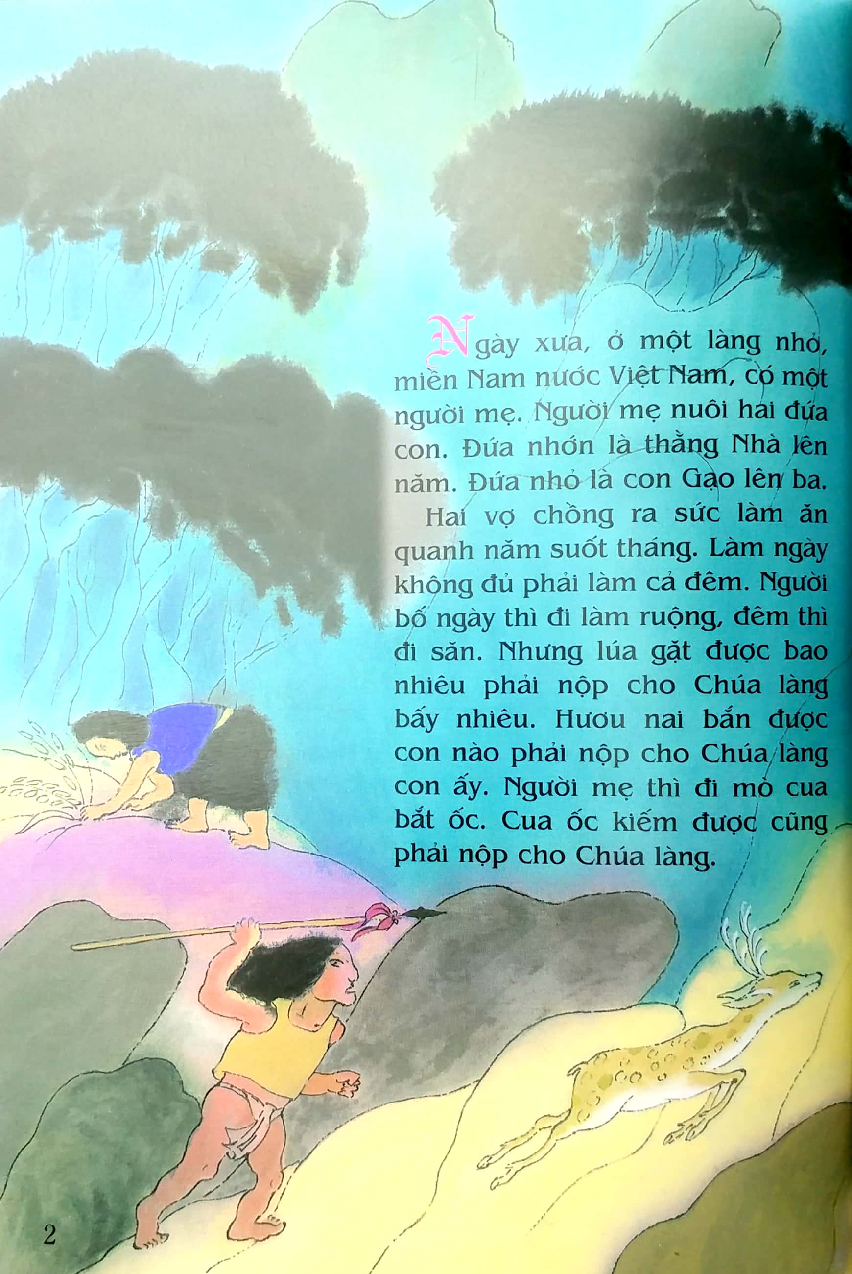 tranh truyện dân gian việt nam - tìm mẹ (tái bản 2023) - Ảnh 3