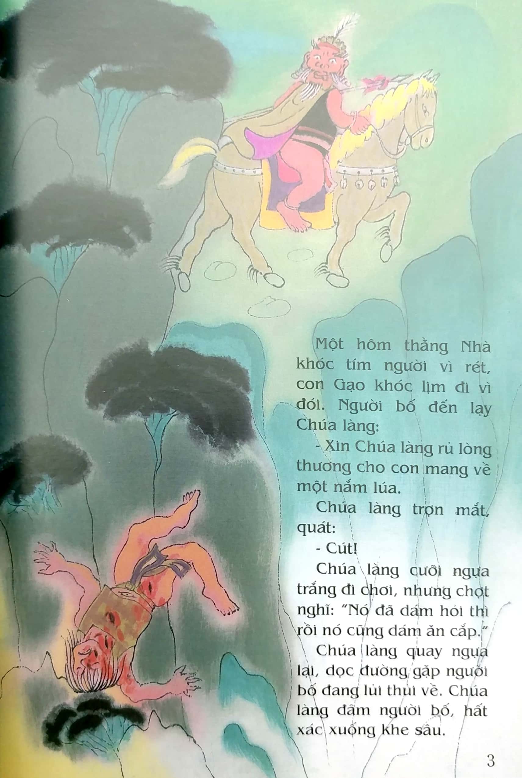 tranh truyện dân gian việt nam - tìm mẹ (tái bản 2023) - Ảnh 4