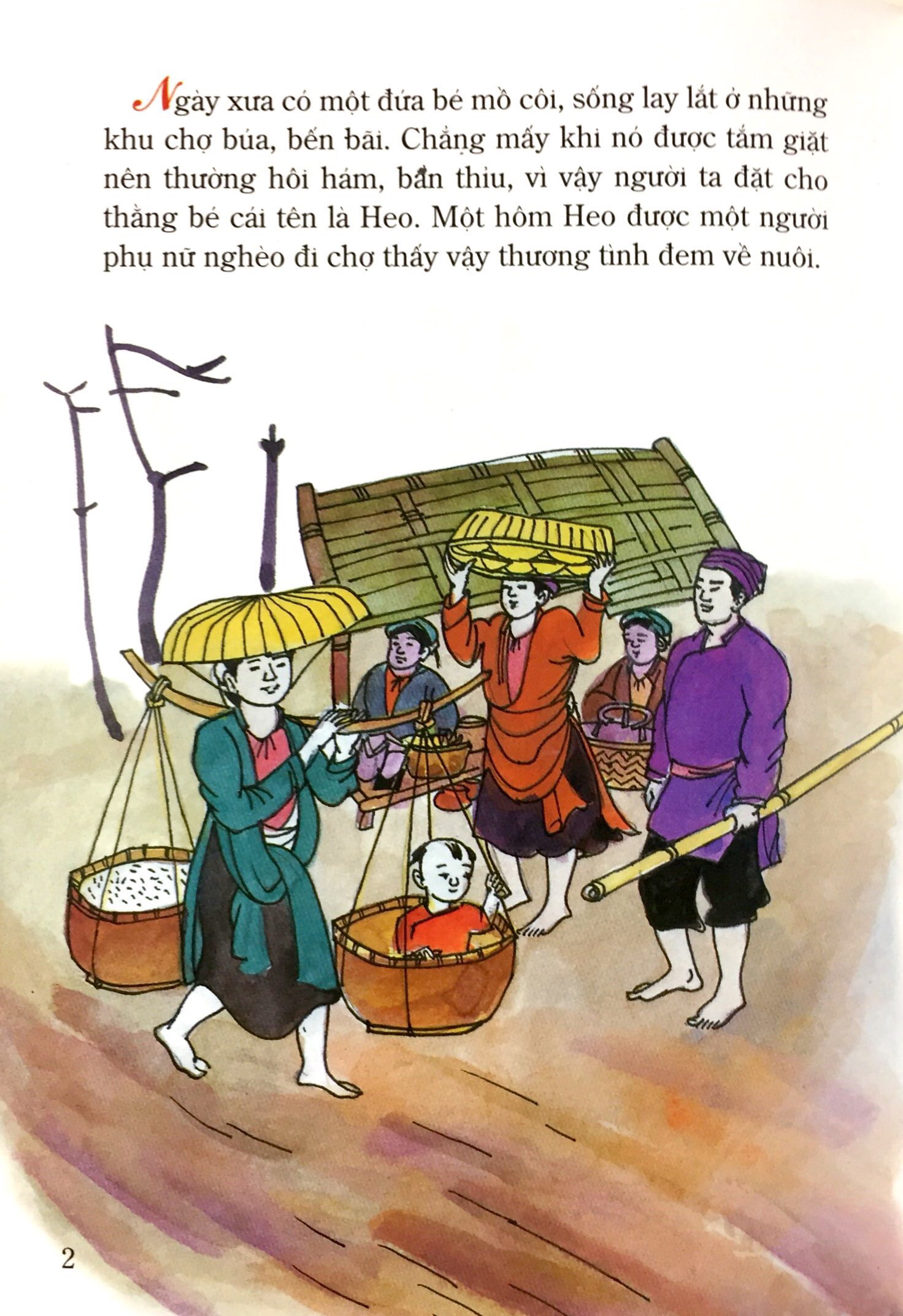 tranh truyện dân gian việt nam - vua heo (tái bản 2024) - Ảnh 4