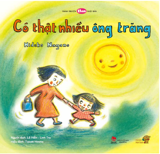 tranh truyện ehon - bé học kỹ năng quan sát - có thật nhiều ông trăng (từ 3 - 4 tuổi) - Ảnh 2