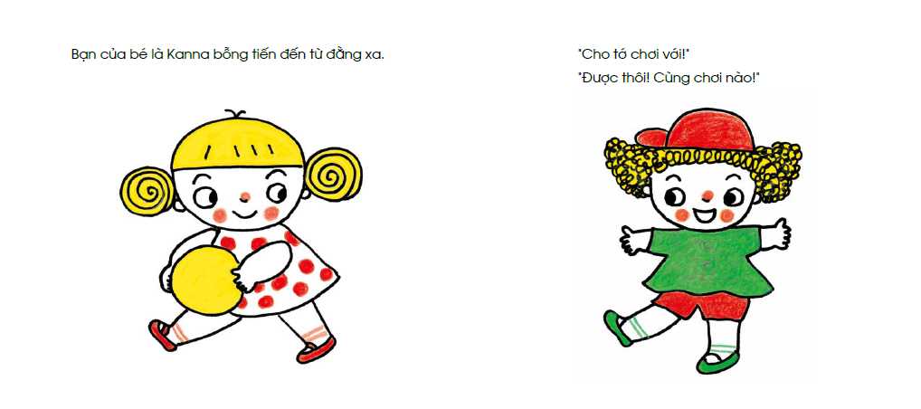 tranh truyện ehon - bé học kỹ năng sống - quả bóng của mamma (từ 1 - 6 tuổi) - Ảnh 3