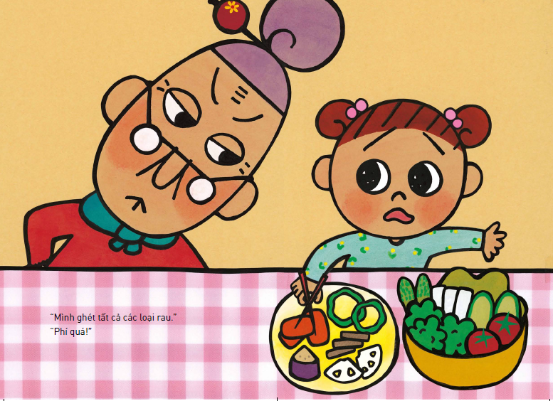 tranh truyện ehon nhật bản - bà phí quá - hãy ăn với lòng biết ơn (tái bản 2023) - Ảnh 5