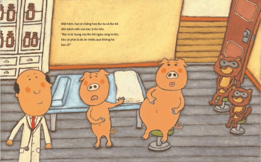 tranh truyện ehon nhật bản - bác sĩ an-tôn - em bé đây (tái bản 2023) - Ảnh 3