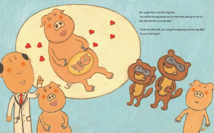 tranh truyện ehon nhật bản - bác sĩ an-tôn - em bé đây (tái bản 2023) - Ảnh 5