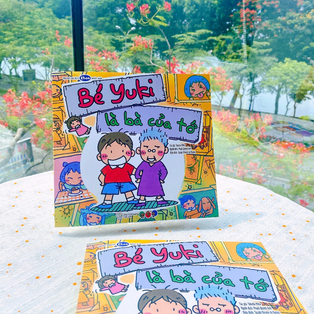 tranh truyện ehon nhật bản - bé yuki là bà của tớ - Ảnh 2