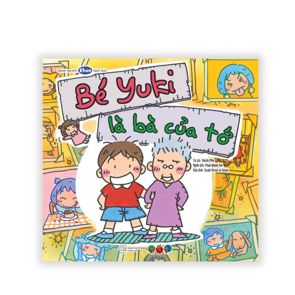 tranh truyện ehon nhật bản - bé yuki là bà của tớ - Ảnh 7